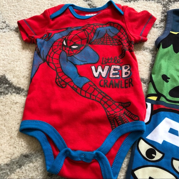 Marvel baby boy outfits, size 6-9 months - Picture 4 of 6